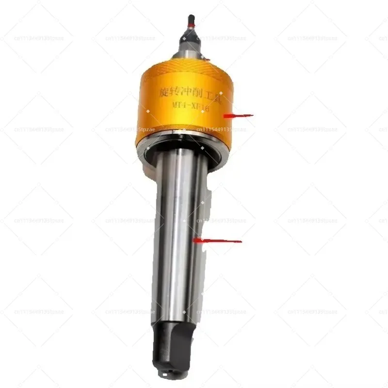 XF16 Hexagon Rotary Broaching Fixture MT2/MT3/MT4/MT5 Morse Taper Tool Holder For CNC Lathe