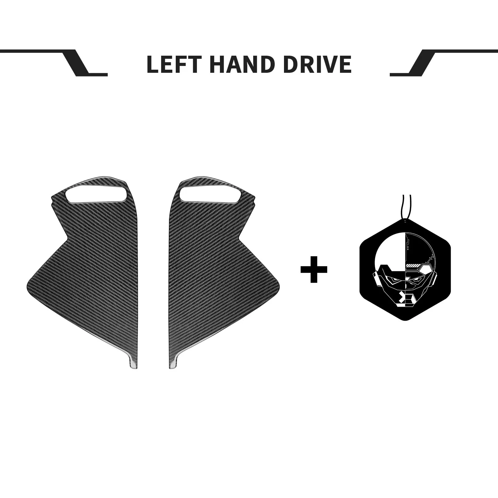 For Toyota Camry 2024 2025 Carbon Fiber Dashboard Side Front Slot Panel Trim Cover Car Accessories Interior Decoration Sticker view 5