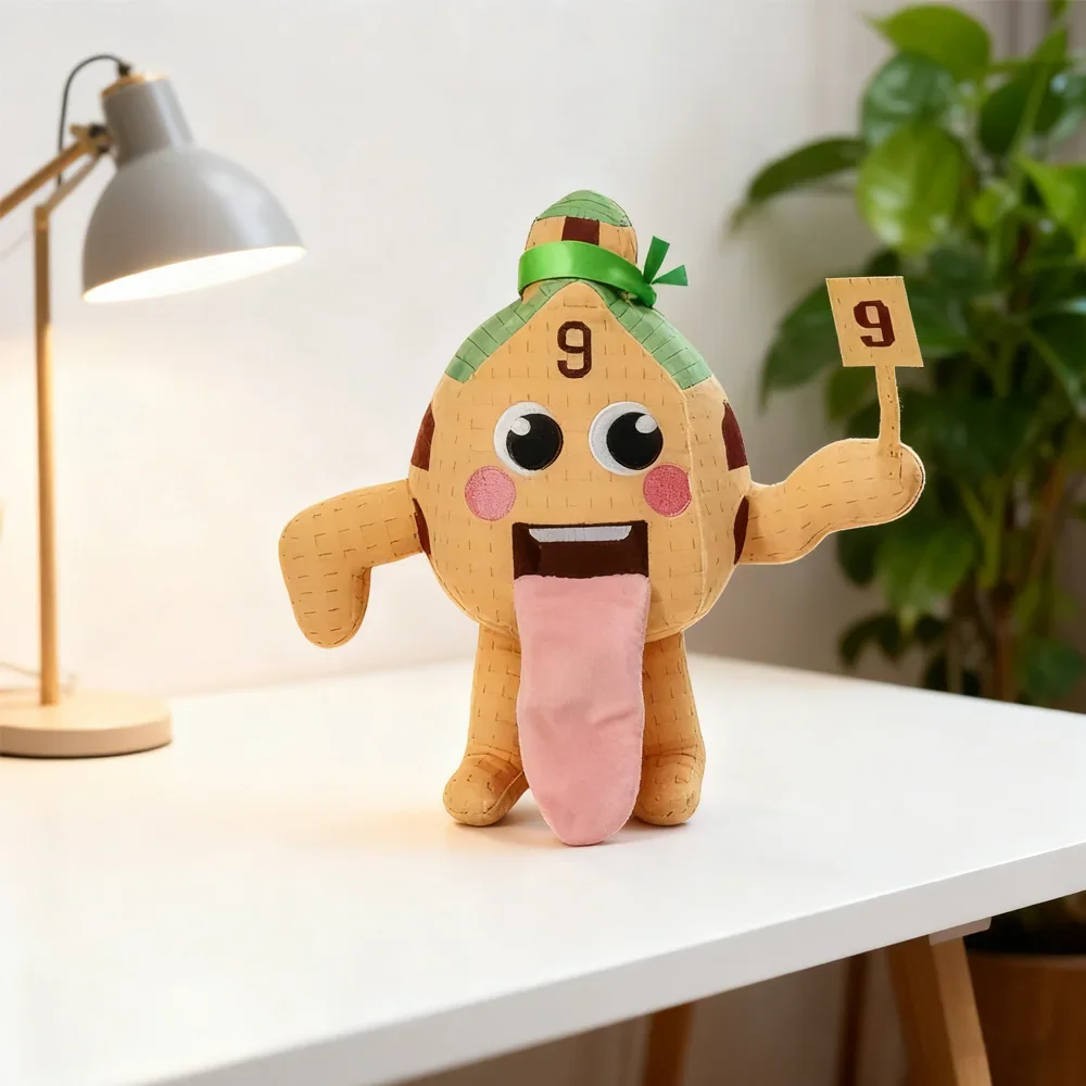 Gran oferta, rouba un cerebro, colgante creativo de felpa de dibujos animados, mochila de algodón, juguete para niños, adorno coleccionable, regalos de cumpleaños