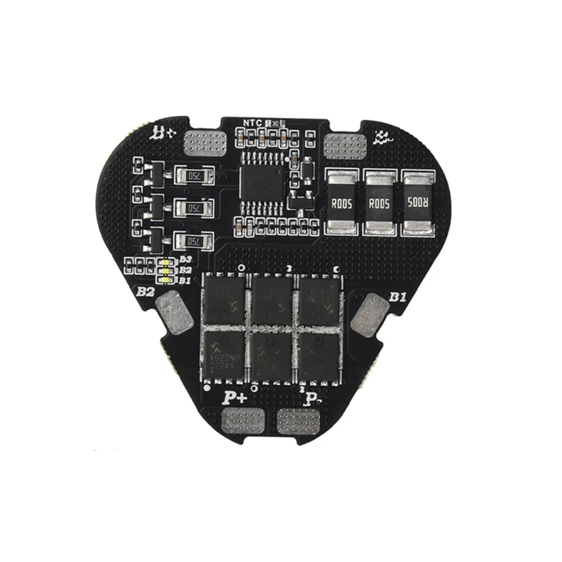 U55C 60A 11.10V 12.6V Battery Protective Board with Balancing High Current
