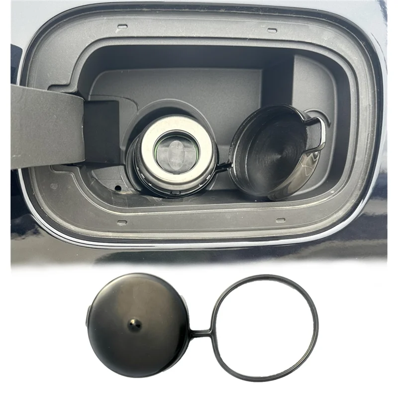 

AT21-2.5Inch ID Capless Cap& Shield Tethered Gas Cap Cover Dirt, Water, Dust Resistant For Jeep, Dodge, Ram, Select Ford