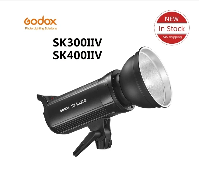 

Godox 300W SK300IIV SK400IIV SK300II-V SK400II-V 2.4G X System Professional Compact Studio Flash for Photography Studio Stream