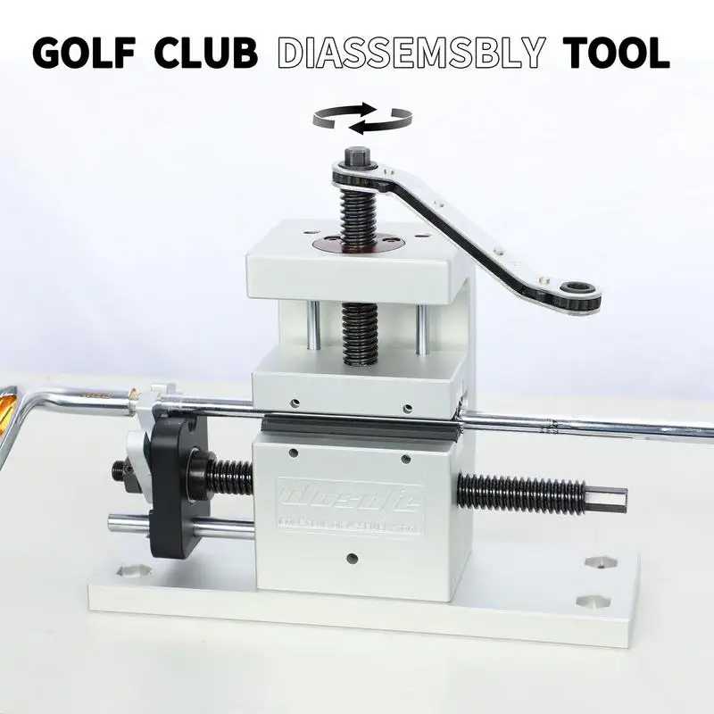 Golf Club Shaft Extractor Golf Club Clamp Shaft Extractor Shaft Separator Club Grip Remover Professional Golf Head Removal Tool