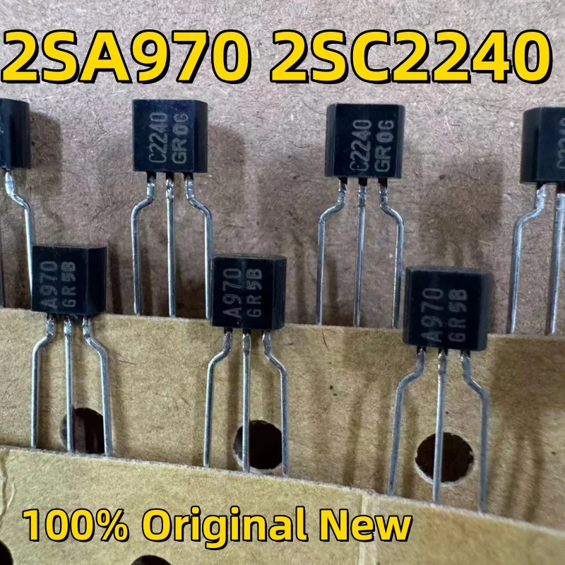 5 Pairs Brand New Original Genuine 2SA970 2SC2240 A970 C2240