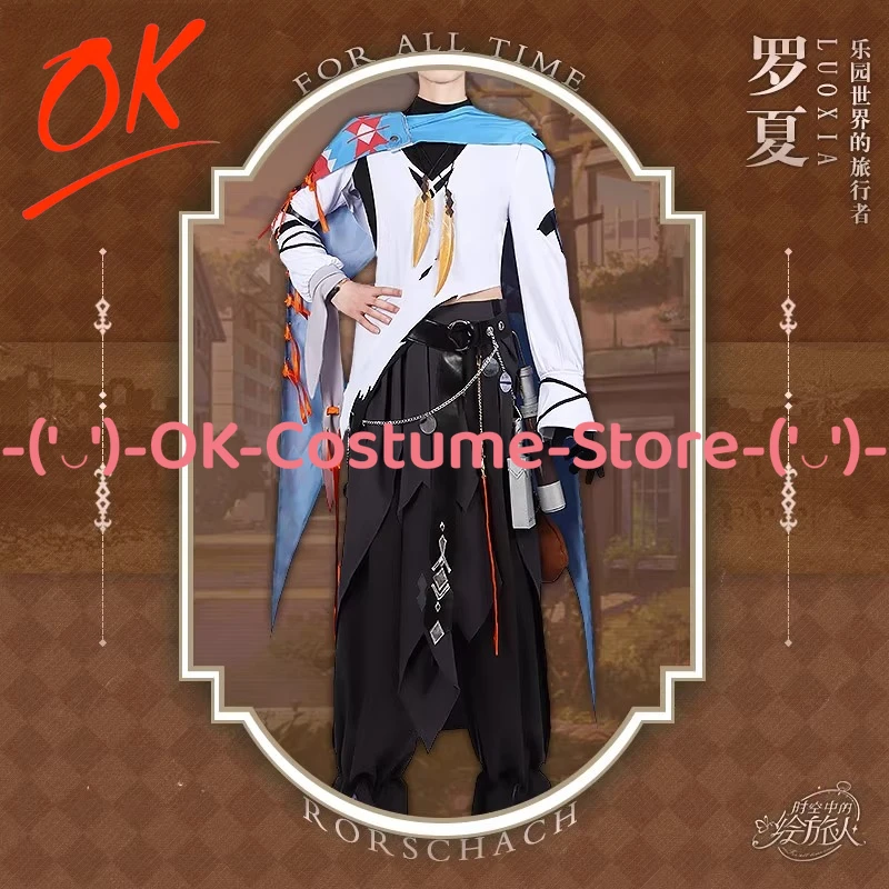 

[Customized Size] For All Time Rorschach Rothschild Cosplay Costume Anime Game Character Outfit Halloween Carnival Party Uniform