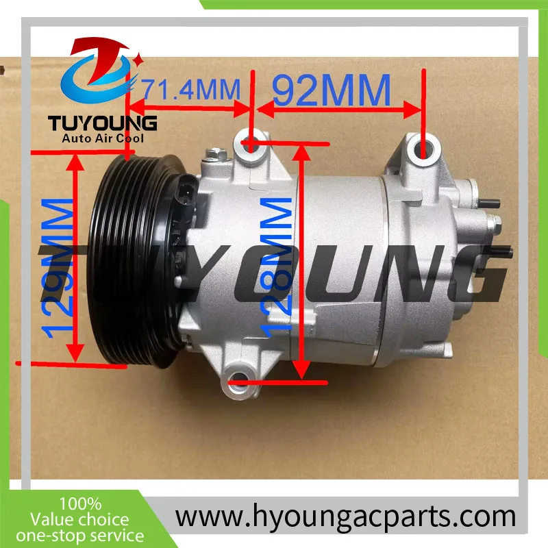 IN stock Auto ac Compressor CVC6 for Renault Megane Oem Model 8200316164 7711135105