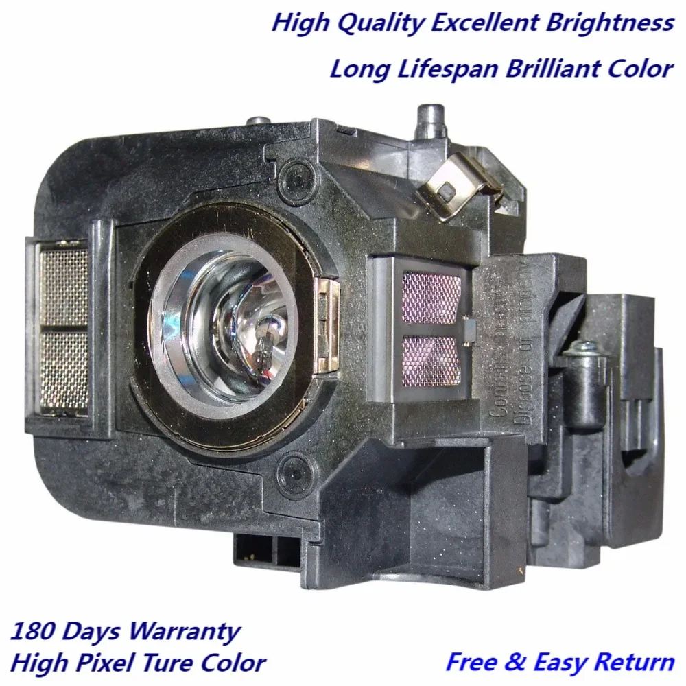 

High Bright ELPLP50 for Epson EB-826 H356A PowerLite 84 84+ EB-825H EB-84H EB-84e EMP-825H (mercury free, powered by led)