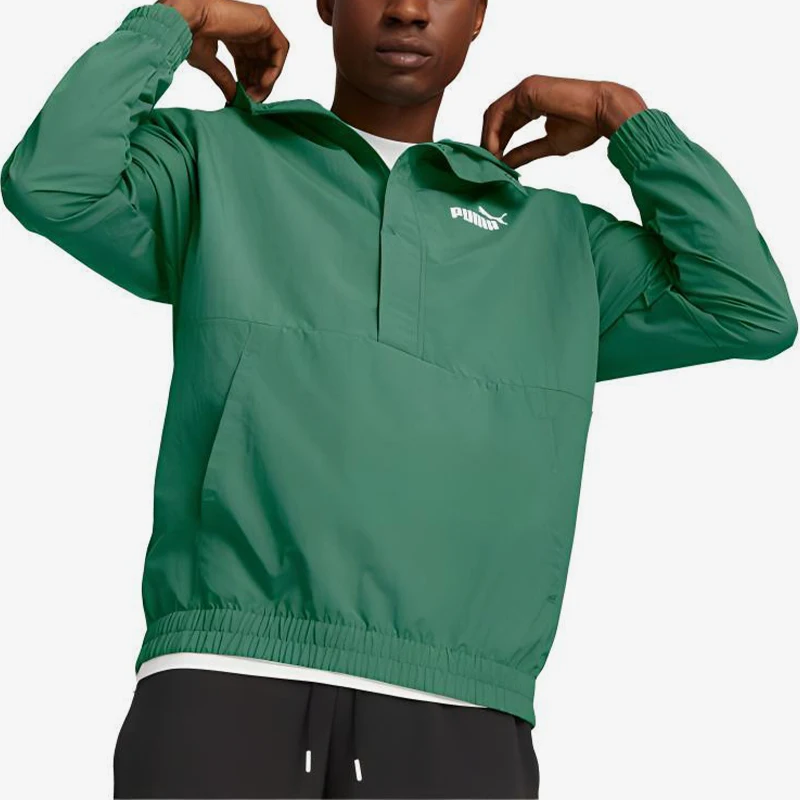 Puma Authentic Spring and Autumn Men's Hooded Casual Letter Long Sleeve Leisure Jacket 683795-37