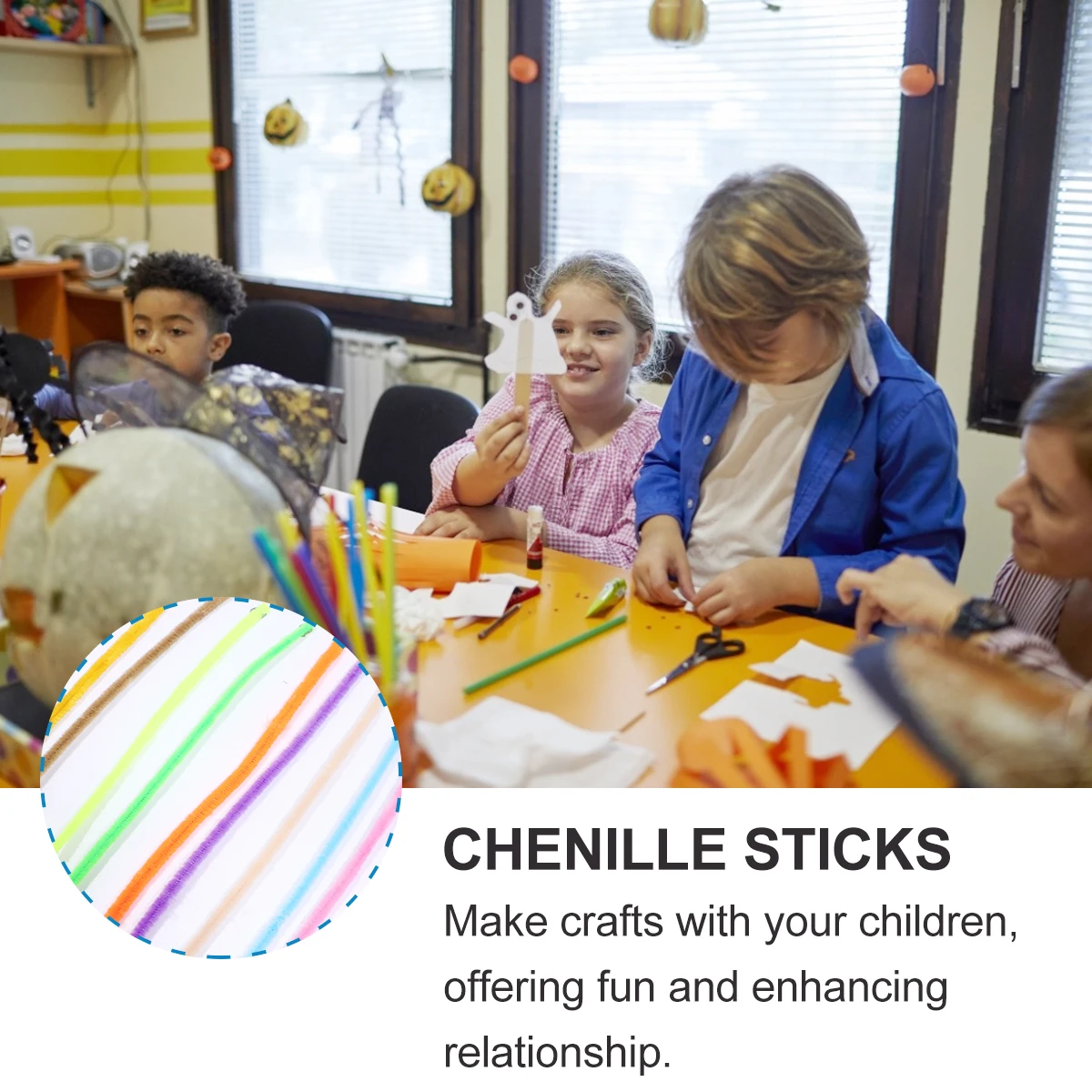 

700 Pcs Balls Craft Set Chenille Stems Pipe Cleaners Diy Holiday Decor Kids Activities Sewing Kits