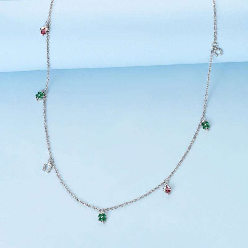 Hot Necklace 925 Sterling Silver Snake Chain Necklace Heart Butterfly Celtic Pendant Fit Original Beads Charms DIY Jewelry Gift