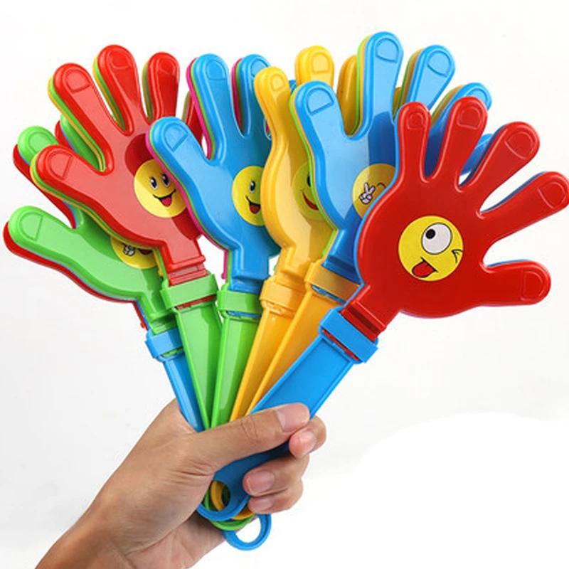 3Pcs Baby Hand Clappers Noisemakers Festival Birthday Party Favors And Supplies Kids Toys For Aldult Children Cheering Props