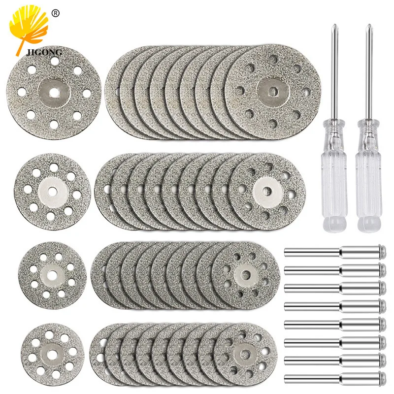 Multi-specification diamond cutting blade grinding blade set woodworking circular saw blade resin double mesh grinding wheel bla
