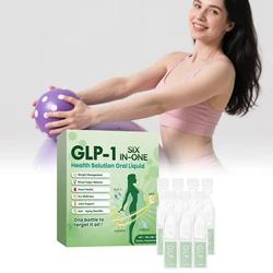 GLP 1 Oral Liquid Digestive Health Joint Support Sculpting Shaping Body Blood Sugar Balance Multifunctional 6 in 1 Body Care 7ml