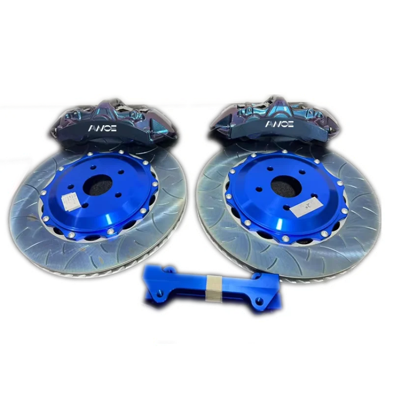 Big Brake Kit Racing Modified GT6 Brake 6 pot Caliper Brake 355/380/405Mm Rotor disc For Ford F150 F250 F350 F450 F550 F650 F750