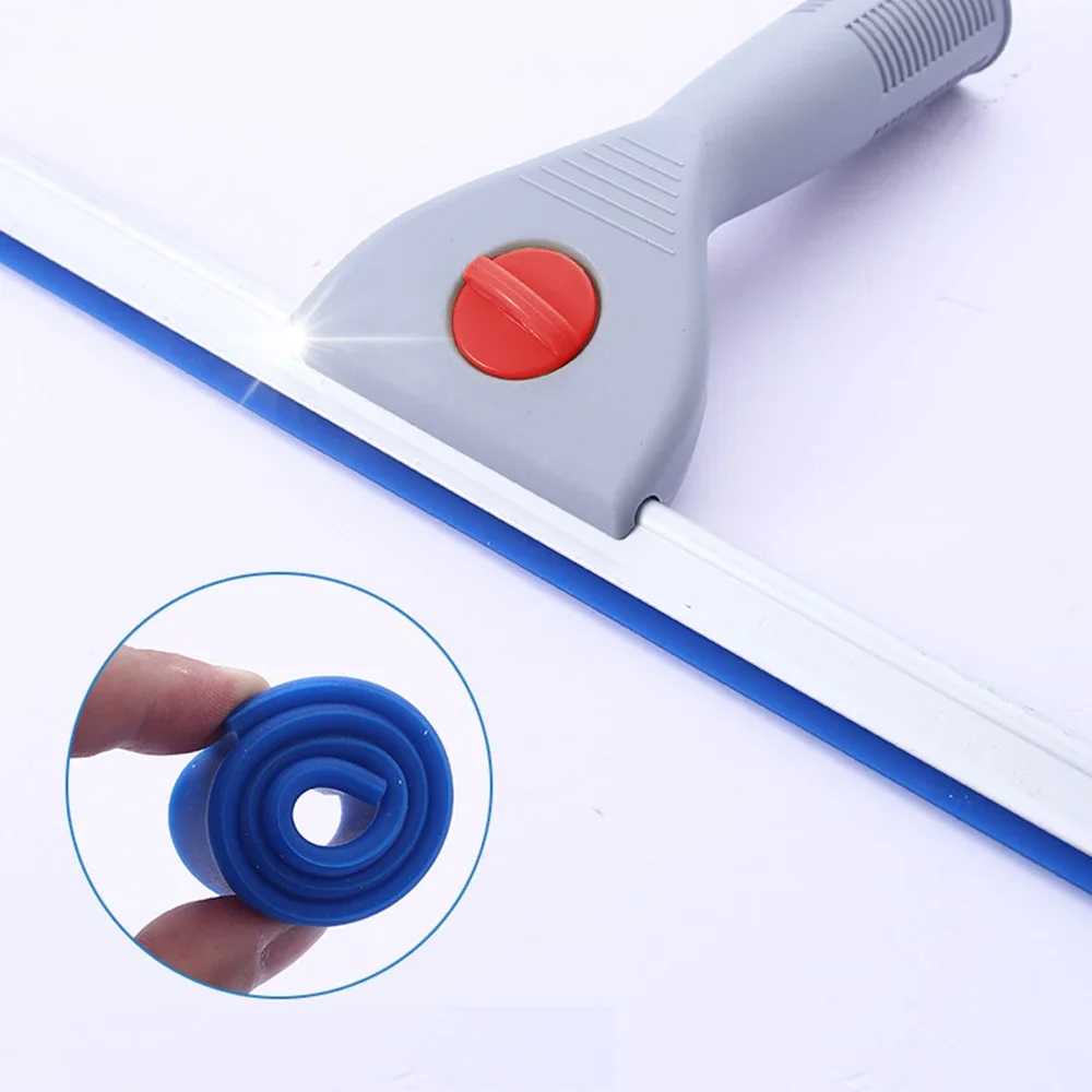 Non-Scratch Soft Rubber Handy Squeegee Blue Car Wrap Tools Water Window Wiper Drying Blade Clean Scraping Film Scraper B51B