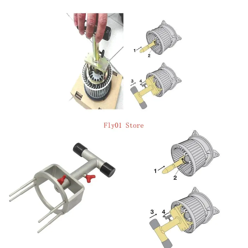 

Heater Blower Extraction Tool Air-conditioning Blower Disassembler for S80L