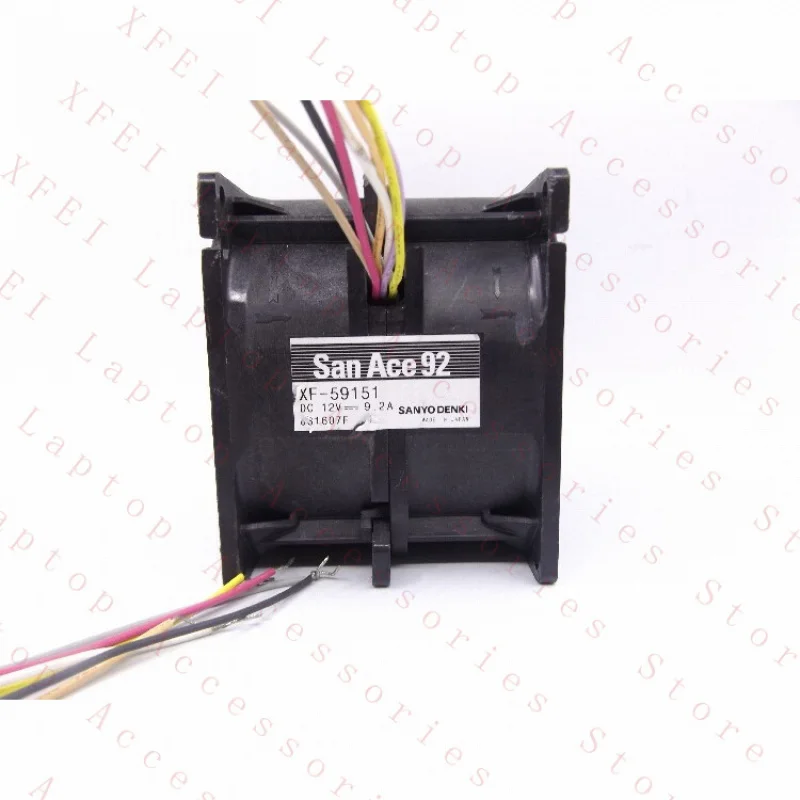 Вентилятор с высоким объемом воздушного потока D 1pcs FOR Sanyo XF-59151 12V 9.2A 9280