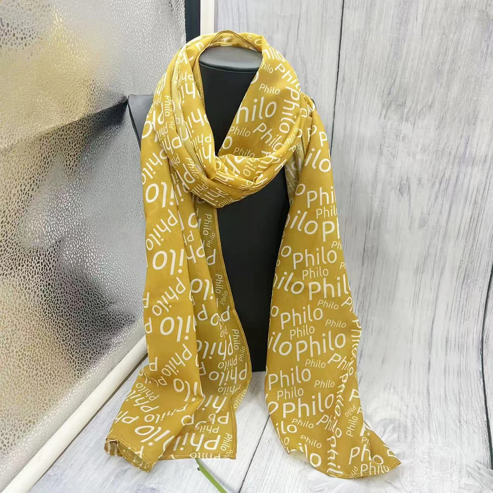Sciarpa regalo per feste con lettera iconica greca PHILO Fellowship Club
