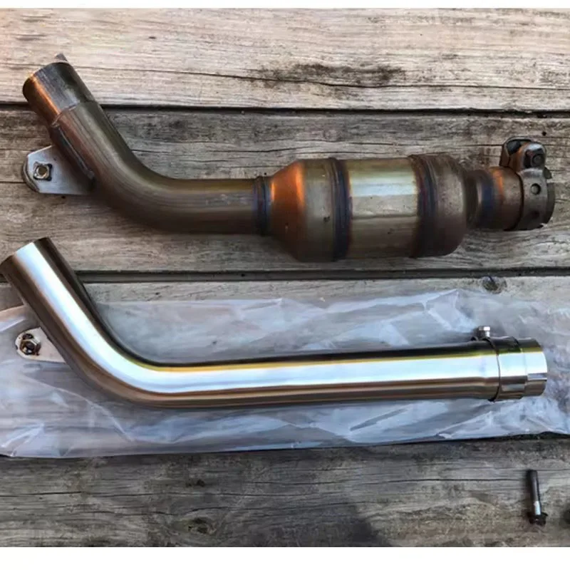 For Yamaha FZ6 / FZ6 S2 Fazer 2004-2011 2004-2011 Fazer 600 FZ-6 Motorcycle Exhaust Escape Modified Mid Link Pipe Muffler Tube