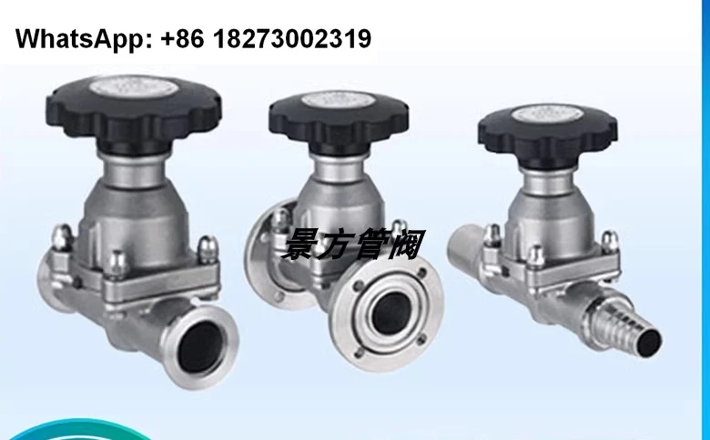 

GM Manual Diaphragm Valve KF Vacuum Diaphragm Valve GM-10 GM-25 GM-40 Quick Install Diaphragm Valve Loop