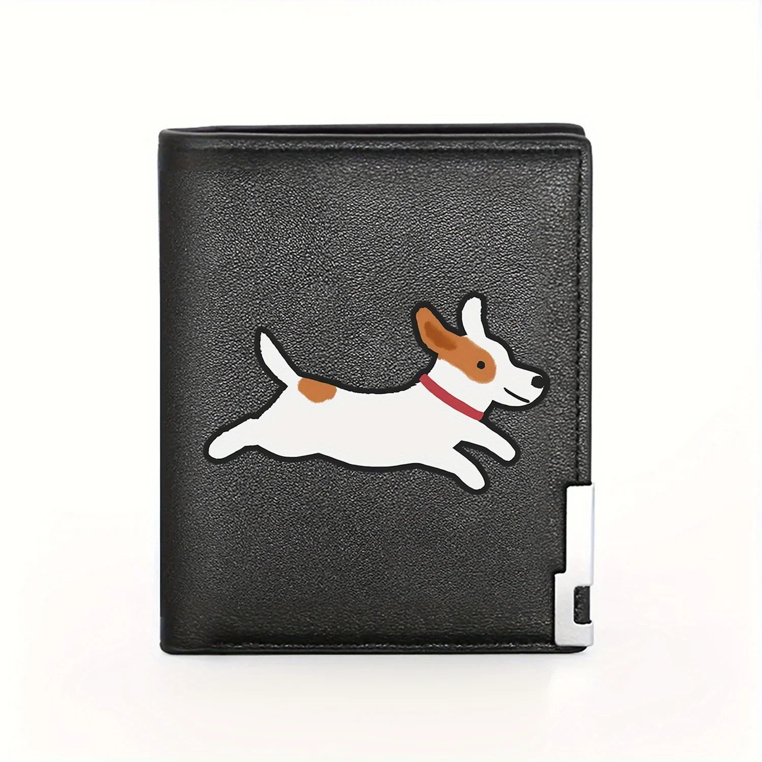 

Running Dog Pattern nice Wallet for Men,Business Casual Style,Elegant Simple Design,Practical Quality,Stylish Printing,Creative