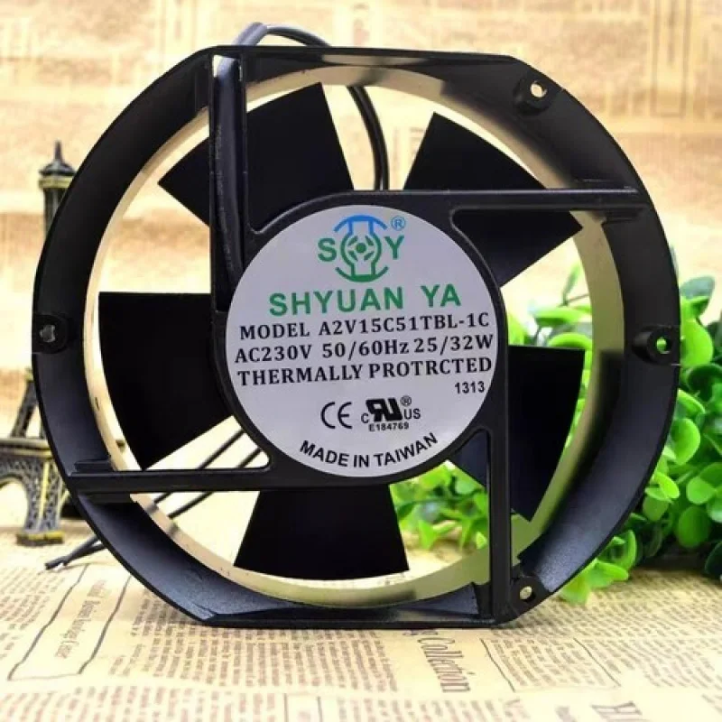 

C for SHYUANYA A2V15C38TBT-1C 230V 17CM Cooling Fan