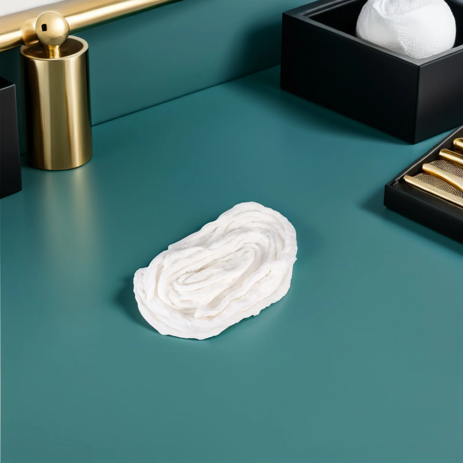 Rolos de algodão 190g, cuidados de beleza, absorvente, sensível à pele, remoção de maquiagem, sem fiapos, uso em salão de beleza, manicure, pedicure, permanente de cabelo