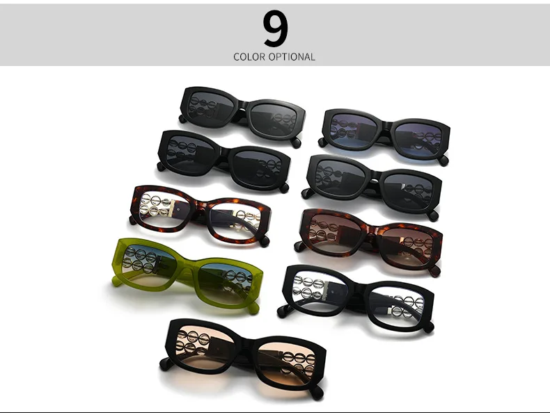 Damen-Sonnenbrille, modische Cat-Eye-Sonnenbrille, großer Rahmen, lila Farbverlauf, Damenbrille, Sonnenbrille für Damen – Detail 2