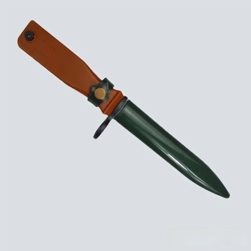 Cuchillo modelo 81 táctico de entrenamiento con vaina y goma - imagen 5