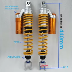 400mm 440mm motorcycle SHOCK ABSORBER for Honda Forza250 forza 300 NSS250 Forza 350 Forza350 ADV350 SILVER WING SW-T 400 FJS 600