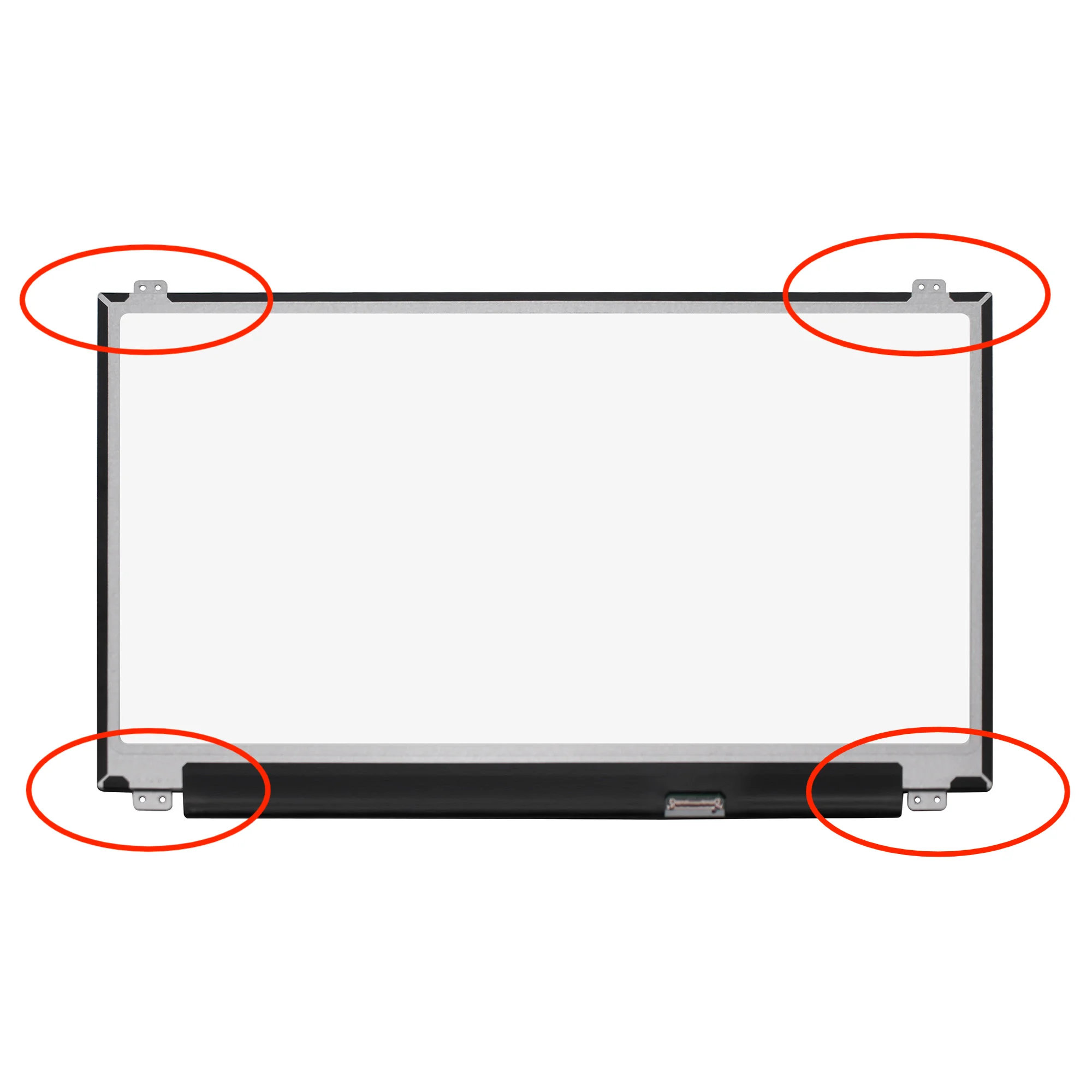 Imagem -02 - Tela Lcd Ips Fhd Painel de Matriz sem Toque 30 Pinos 60hz V11015iap 80tg V110-15ikb 80th 156