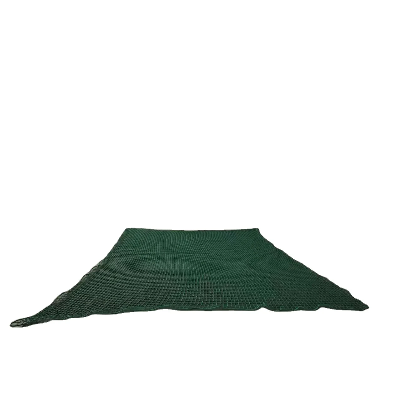 Knotless Beige Hay Net Durable High Breaking Strength with Cutting Service