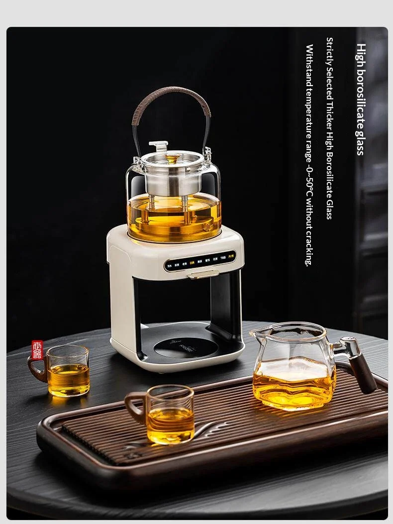 Steam-Spray Type Pure-Titanium Spray Tea Maker Black Tea Multi-Functional Automatic Water-Filling Connects Water Purifier