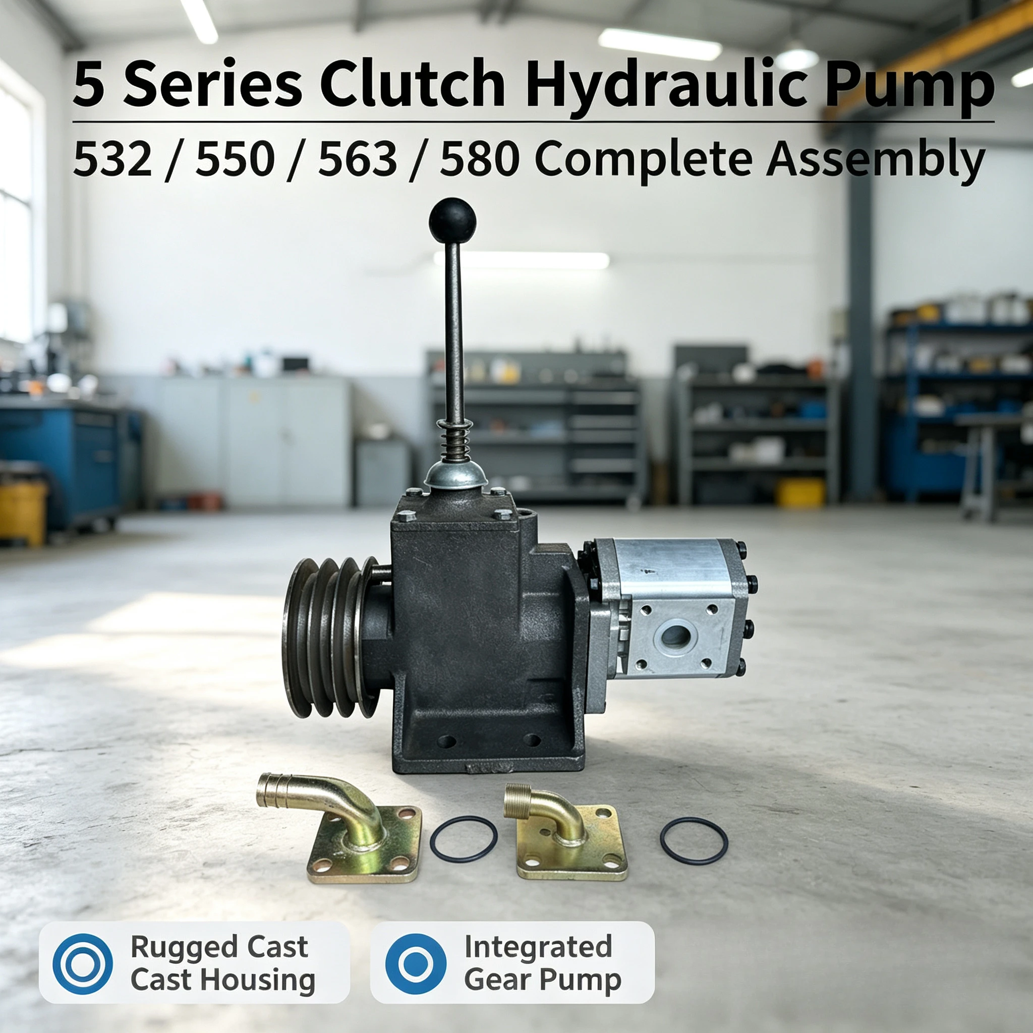 CBT-E532/550/563/580 Clutch Gear Pump Assembly with Separation Pump Base Bracket Hydraulic Marine Marine