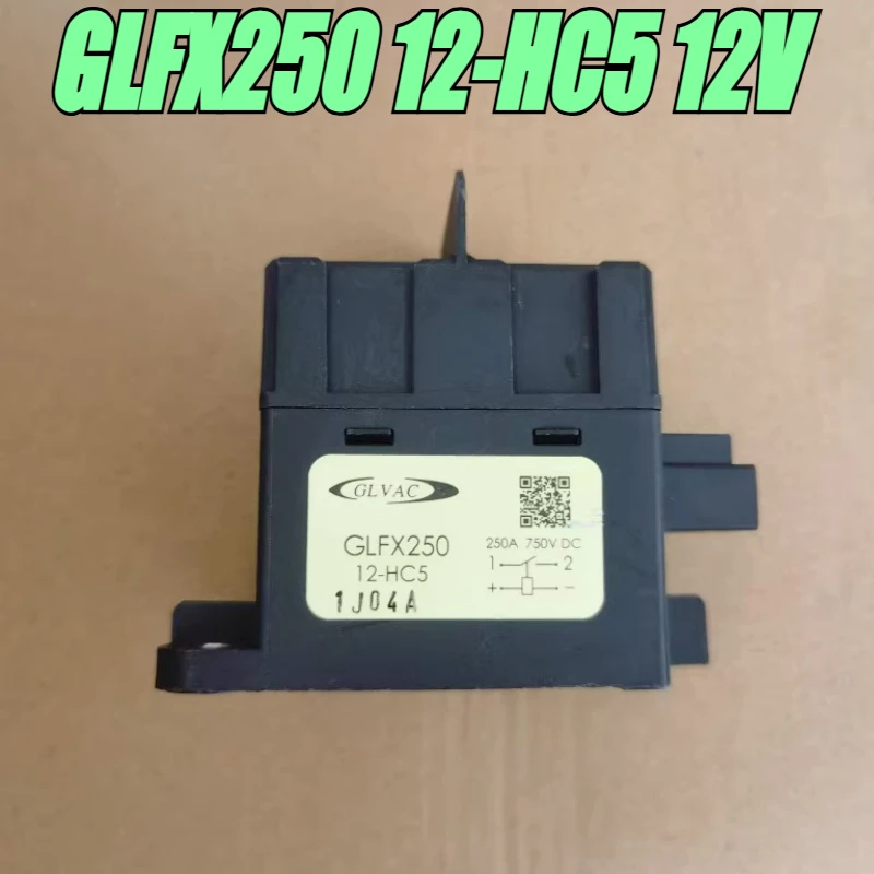 

(Совершенно новое) 1 шт./лот, 100% оригинальное реле: GLFX250 12-HC5 12 В 750 В 250 А Высоковольтное реле контактора постоянного тока