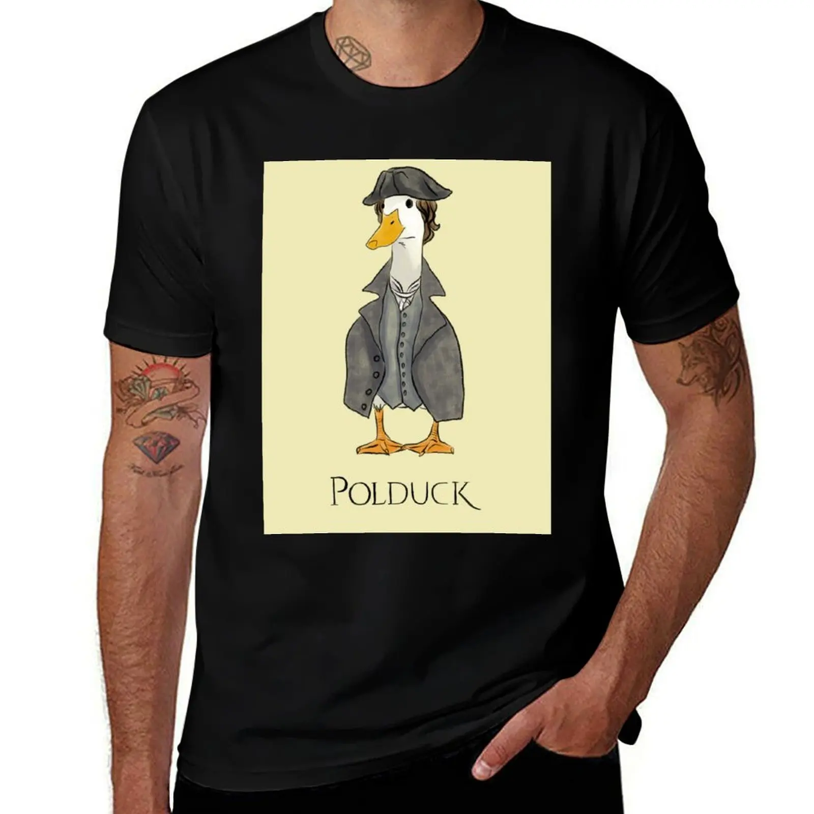 Polduck T-Shirt Sporty Casual Quick Dry T-Shirt
