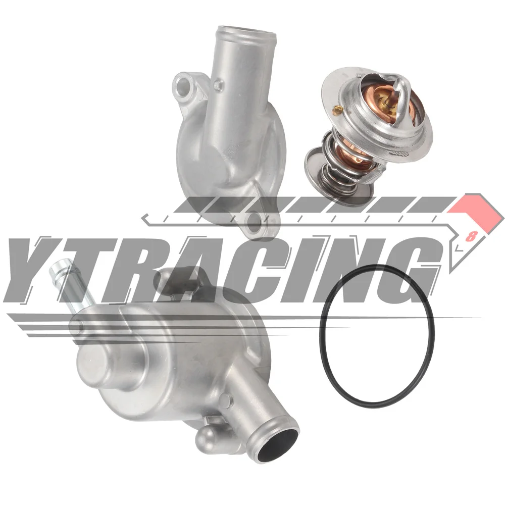 Engine Radiator Thermostat Housing Cover For HONDA FJS400 2006-2009 FJS600 Silver Wing 2001-2007 FSC600 Silver Wing 2002-2013