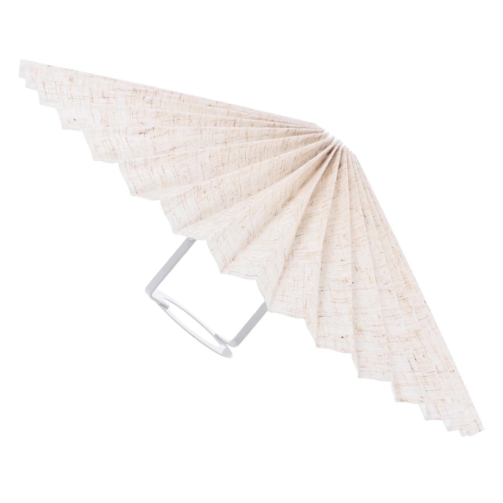 

Small Pleated Lampshade Clip On Bell Shaped Replacement For Table Floor Lamps Adjustable Iron Frame Elegant Umbrella Design Soft