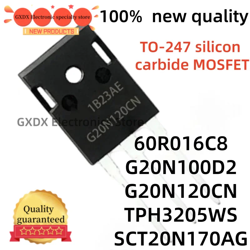 5-10Uds 100% new HGTG20N100D2 G20N120CN HGTG20N120CN TO247 TPH3205WS SCT20N170AG 60R016C8 IPW60R016CM8 G20N100D2 TO-247