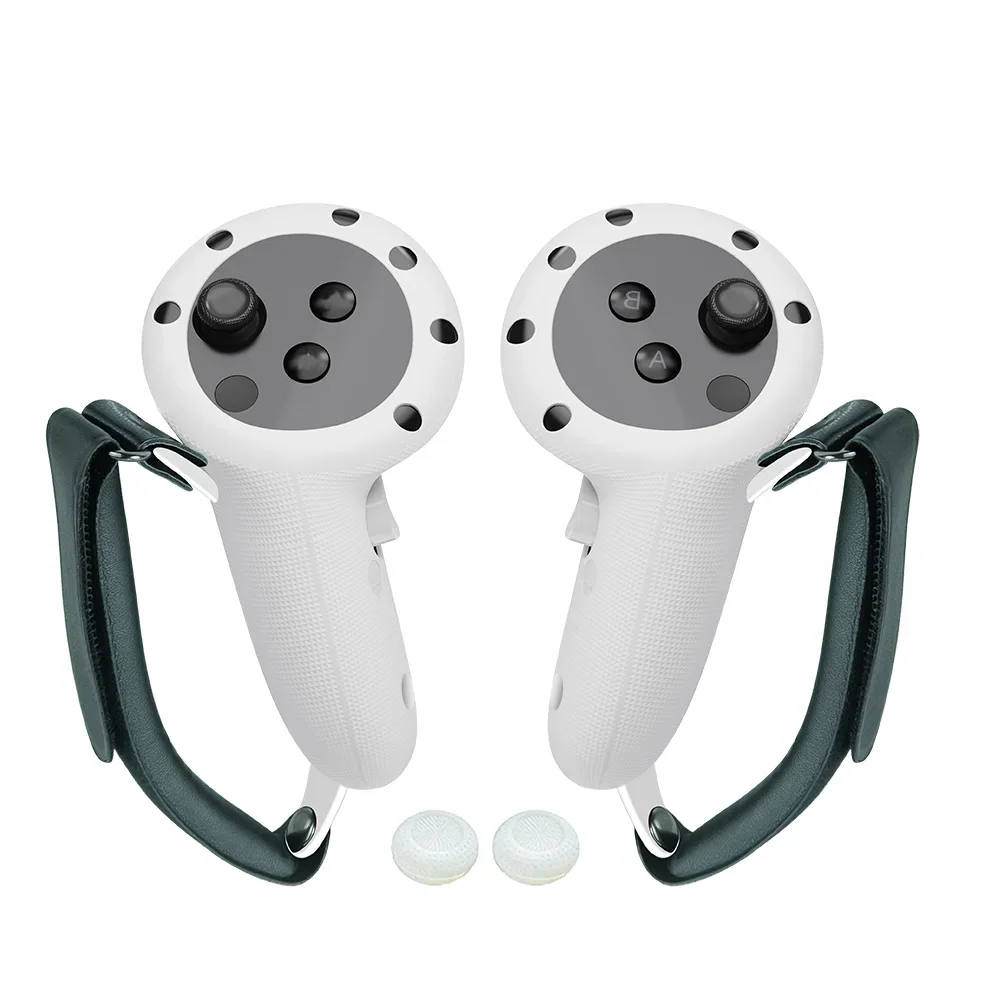 جويستيك تحكم غطاء مقبض مع كويست 3 ، قطرة برهان ، قابل للتعديل حزام اليد ، فر اكسسوارات ، غطاء قبضة