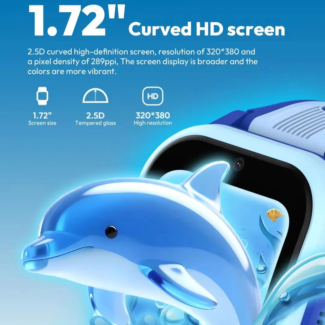 Wonlex 4G Kids Smart Watch KT41 GPS Real-time Location 2+16GB Memory Dual Camera Video Call APP Download SmartWatch for Children view 4