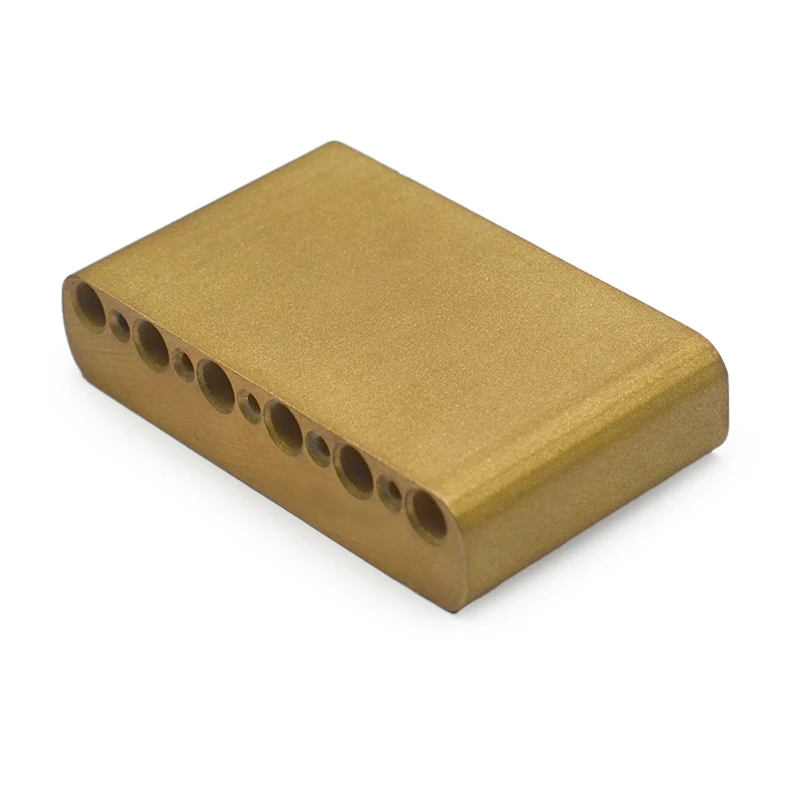 Brass Tremolo Block for Tremolo Bridge of Electric Guitar, Ultra Solid Fat, 10.4mm, 63x13.5x37.5mm