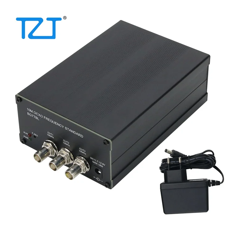 TZT 10MHz Reference OCXO Frequency Standard 2-Way Sine Wave 1-Way Square Wave Output For EtherREGEN