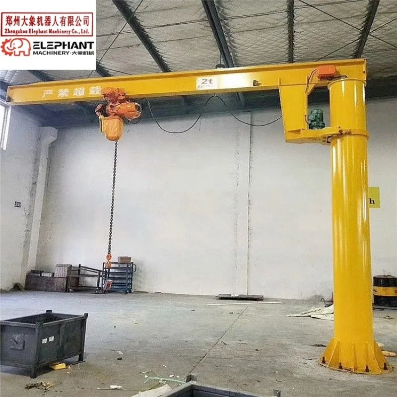 

Customized 250kg 500kg 1 Ton 3 Ton 5 Ton 20t Workshop Column Electric Floor Mounted Jib Crane Price