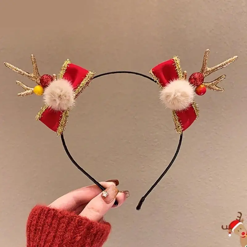 652F Giáng Sinh Mũ Trụ Nhung Tuần Lộc Băng Đô Phụ Kiện Tóc Thời Trang Cho Lễ Kỷ Niệm Ngày Lễ Và Các Cuộc Tụ Họp Theo Chủ Đề