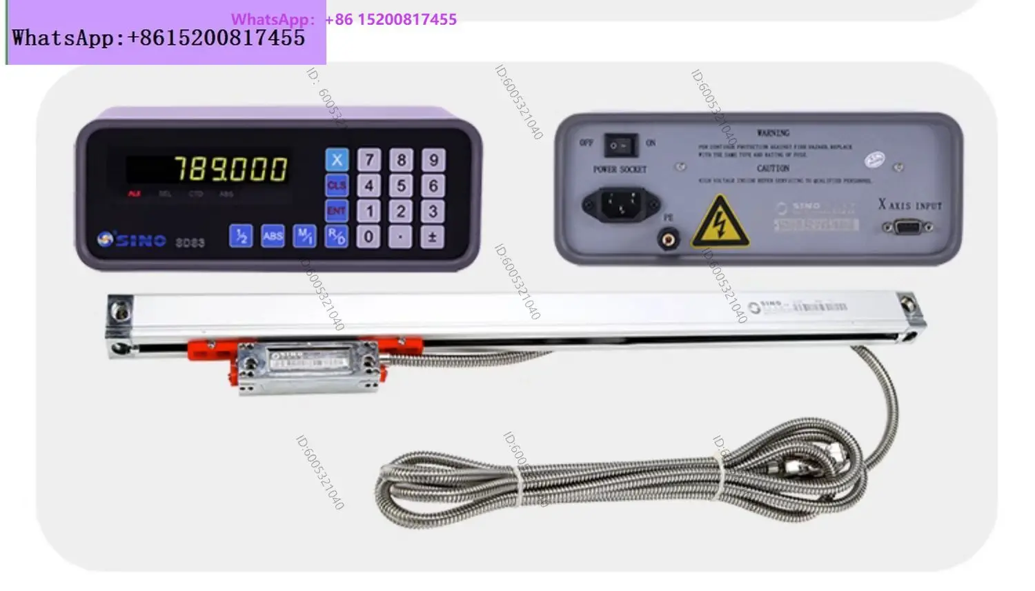 Grating ruler digital display table SDS2MS/3MS milling machine lathe electronic ruler digital display table Grating