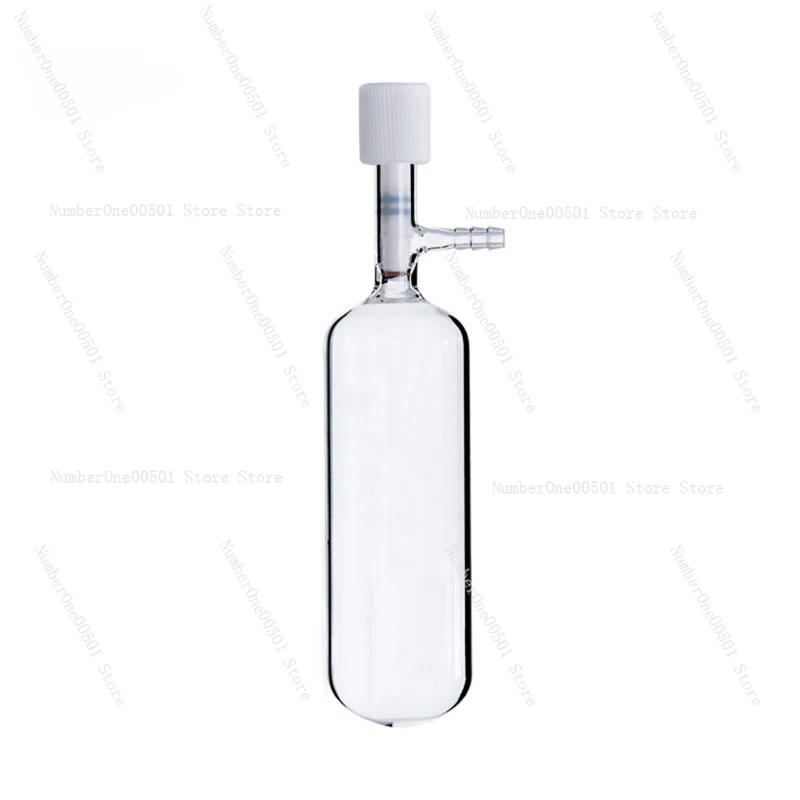 Solvent Storage Bottle Tubular Solvent Storage Bottle Cylindrical Schlenk Tube High Vacuum Valve Reaction Tube Reaction Bottle