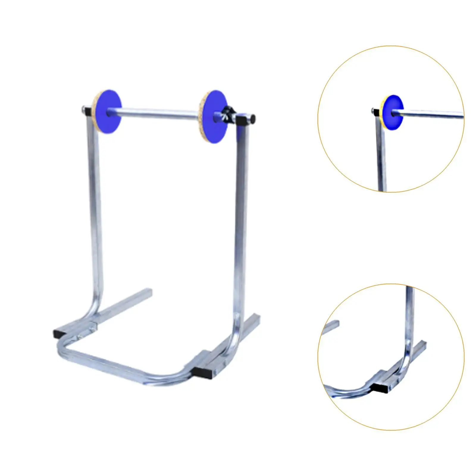 Picture 5: Wrapping Roll Dispenser Standing Manual Cushion Holder Rack for Supplies Commercial Movers
