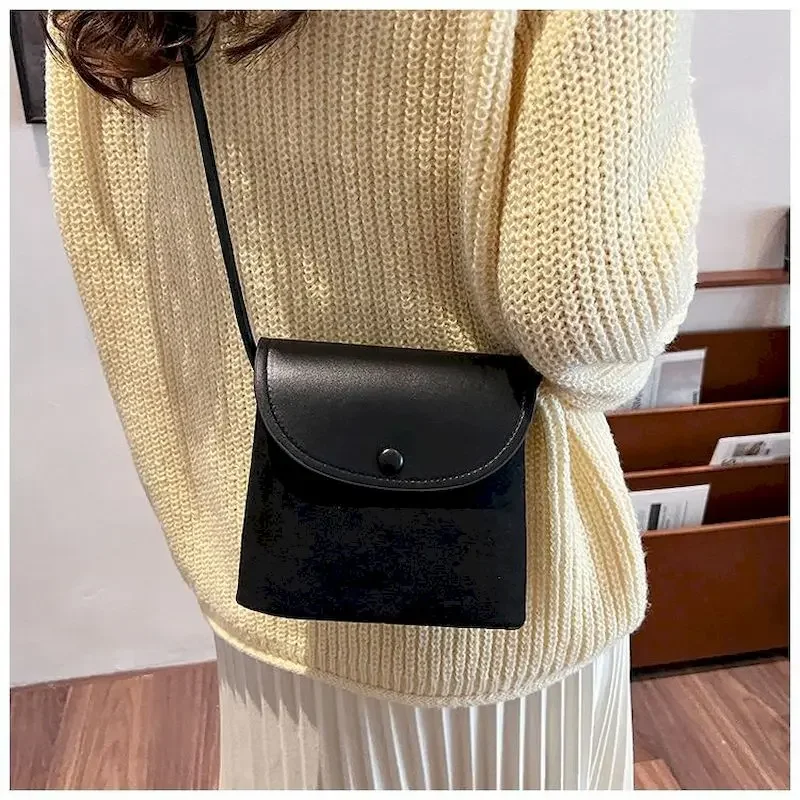 

Сумки через плечо, повседневные многоразовые сумки на плечо из искусственной кожи, нишевые универсальные однотонные сумки, персональные простые классические сумки-тоут для женщин