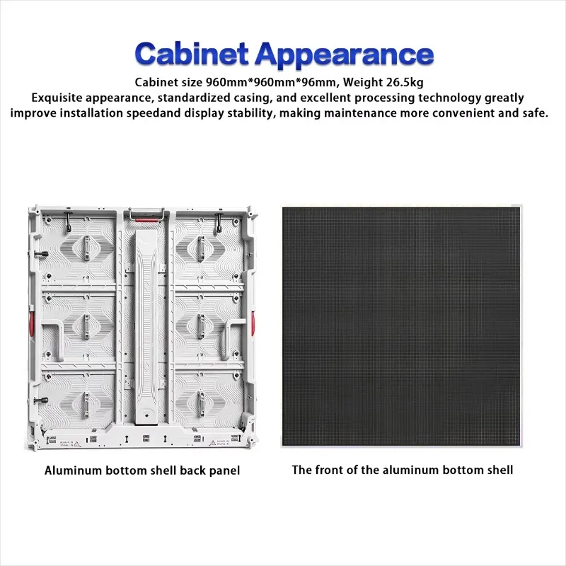 Customizable LED advertising screen 3D digital billboard LED screen, fixed high definition 7000cd large LED display